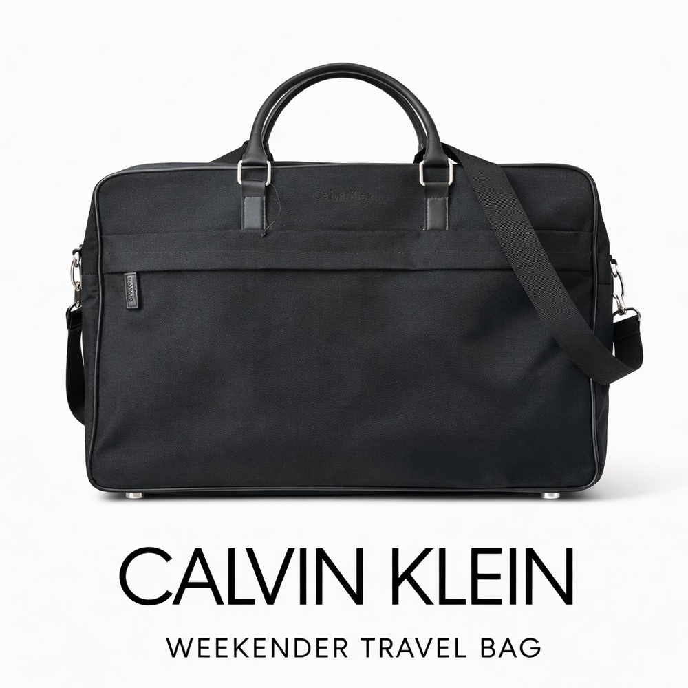 Calvin Klein Black Travel Bag